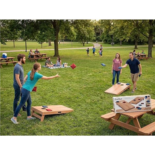 EastPoint Heritage Cornhole Set With Bags