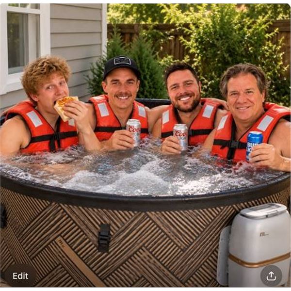 MSpa Mono-Eco Inflatable Spa 6-Person