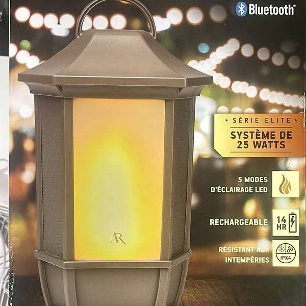Bluetooth LED Lantern Speaker with Controls