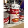 Image 3 : 24 Cans Campbellâ€™s Tomato Soup 284ml Each