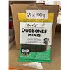 Image 2 : Ten dogs DuoBones Minis Mint Dog Chews 24x100g