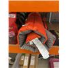 Image 2 : Orange Quilted Pet Sleeping Mat with Strap