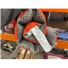 Image 4 : Orange Quilted Pet Sleeping Mat with Strap
