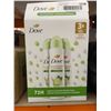 Image 3 : Dove Cool Essentials Deodorant 3x107g
