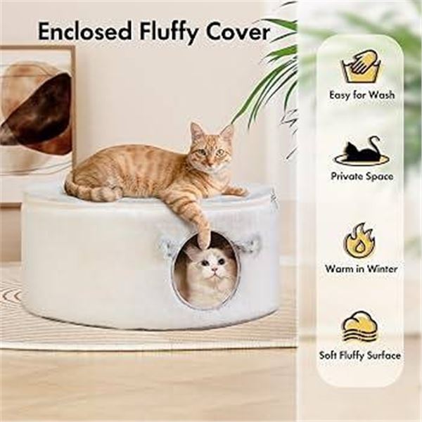 South Paw Multifunctional Cat Bed Tunnel 22in