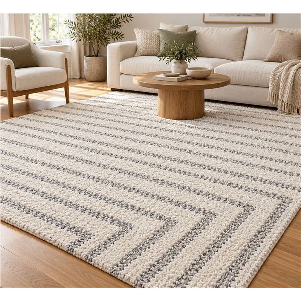 Loloi II Polypropylene Area Rug, Gray 7'10"x10'