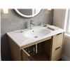 Image 1 : White Porcelain Oval 31"x19" Bathroom Sink