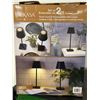 Image 4 : Set of 2Mikasa Touch LED Rechargeable Lamps