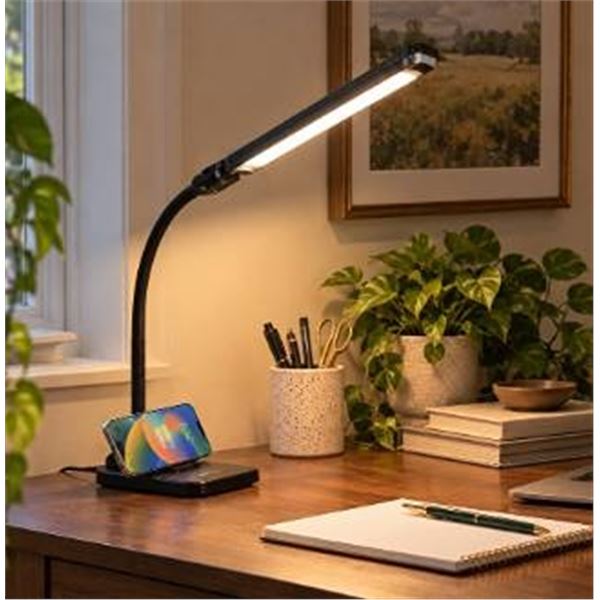 OttLite Swivel LED Lamp With USB Charging