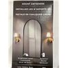Image 5 : Globe 2-Pack Rechargeable LED Wall Sconces