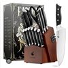 Image 2 : Livtek Falcon 15-Piece Knife Block Set
