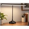 Image 1 : NovoLido LED Desk Lamp Base and Clamp Black
