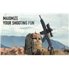 Image 1 : Pinty 2.5-10x40 Red Green Illuminated Mil-dot Tactical Rifle Scope with Red Laser Combo - Green Lens