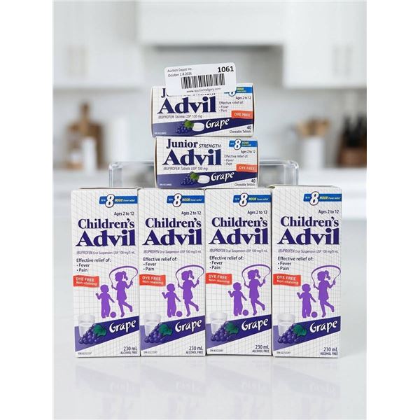 Children's Advil Grape 230ml Exp 2028 (5)