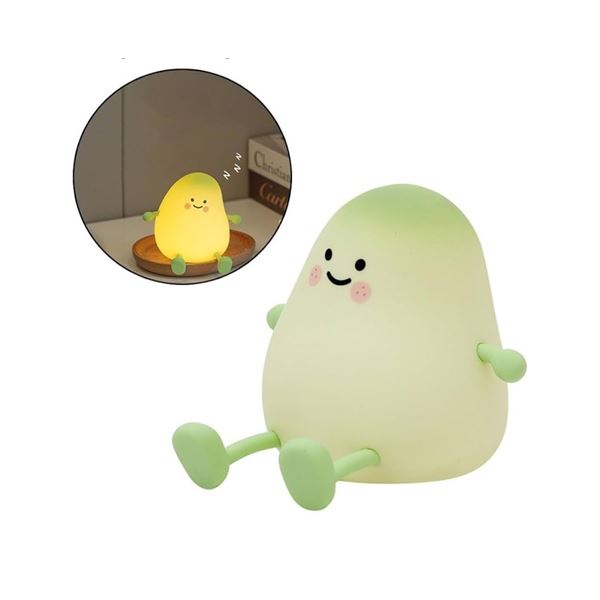 Lot of 2 - BildeeMait Green Mango Silicone Lamp