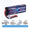 Image 1 : SIGP 2S 7.4V Lipo Battery 5100mAh 70C Hard Case with Deans T Plug for RC Car Truck Boat Vehicles Tan