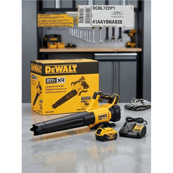 DeWalt 20V Max XR 5Ah Axial Blower Kit