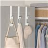 Image 1 : Neatfreak! 3-Pack Over Door Non-Slip Hooks