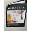 Image 5 : Henredon Murphy Swivel Boucle Chair, Cream