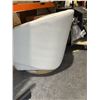 Image 7 : Henredon Murphy Swivel Boucle Chair, Cream