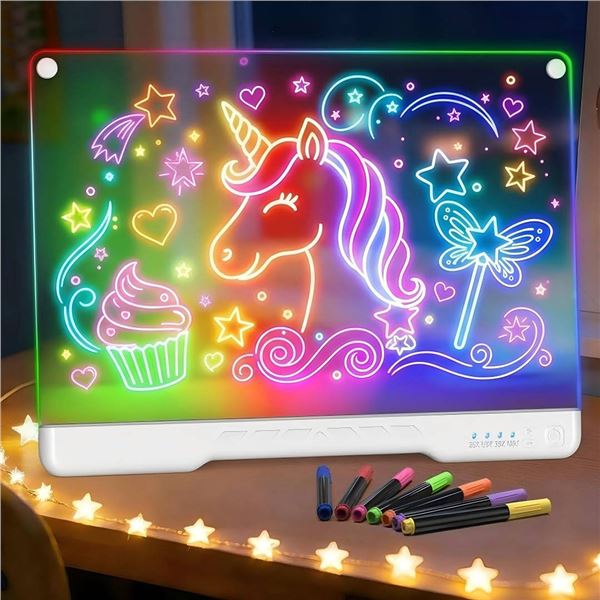 ABCOOL LED Drawing Board for Kids Lot Lot of 2