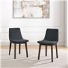 Image 1 : Aiden & Ivy 2-Pack Fabric Dining Chairs