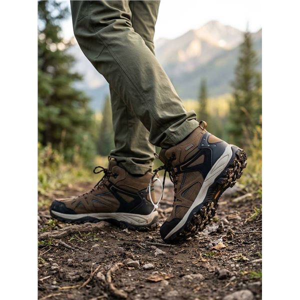 Cloudveil Men's Brown Waterproof Hiker Boots 10US