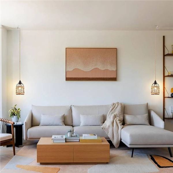 CAFULAM Plug-in Pendant Light