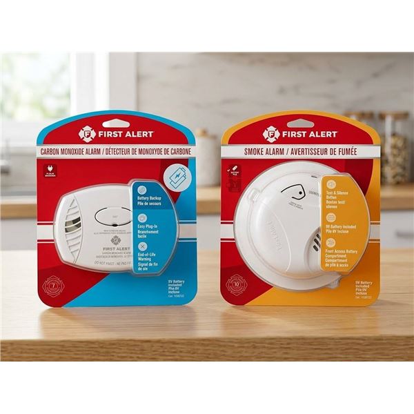 First Alert Smoke & CO Alarm Set (2-Pack)