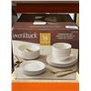 Image 2 : Over & Back 16-Piece Stoneware Dinnerware Set