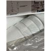 Image 4 : Black Chandelier With White Shades, 5-Light