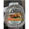 Image 3 : 6 Handi-Foil Oval King Roaster Pans with Handles