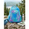 Image 1 : Roots Blue Purple Backpack Geometric Pattern