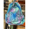 Image 2 : Roots Blue Purple Backpack Geometric Pattern