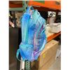 Image 3 : Roots Blue Purple Backpack Geometric Pattern