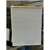 Image 3 : SafeTouch 32x64 Leaf Gold Cordless CellularShade Lot of 10