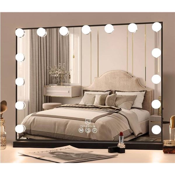 Hollywood Makeup Mirror with 15 Bulbs
