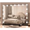 Image 1 : Hollywood Makeup Mirror with 15 Bulbs