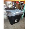 Image 2 : Lot of 2- Tuff Store Heavy-Duty 102L Storage Bins With Lids