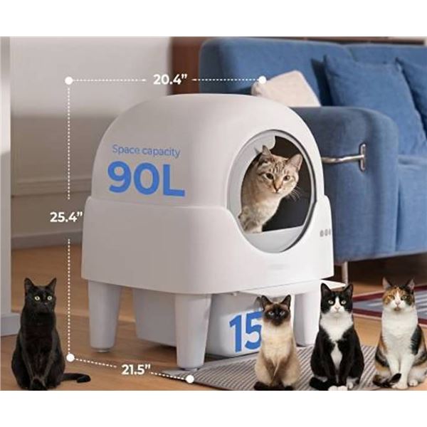 Self-Cleaning Automatic Cat Litter Box