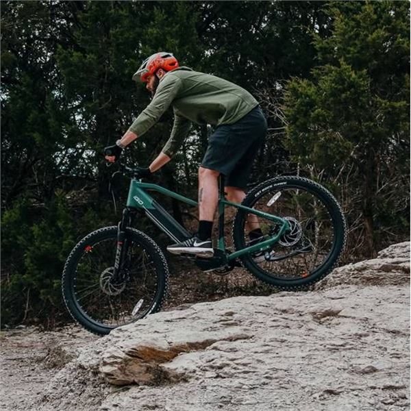 IGO Electric Mountain Bike With CST Rock Hawk Tires tested working with charger