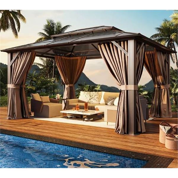 NEW Tacoma Hardtop Gazebo 10 x 12 Ft, 2 Boxes