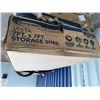 Image 4 : Suncast Vista 7ft x 7ft Storage Shed Kit new in box