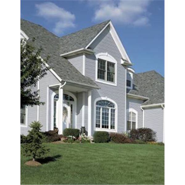 Cedar Creek D5D Gray Vinyl Siding Panels Box of 200 Sq Ft