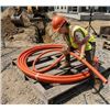 Image 1 : Roll of heavy Plastic Water Pipe approx . 60 ft x 2 Inch