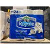 Image 2 : Royale Original Bathroom Tissue 9=24 Rolls