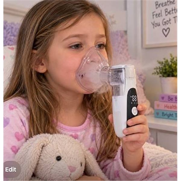 2 Rechargeable Mesh Nebulizers