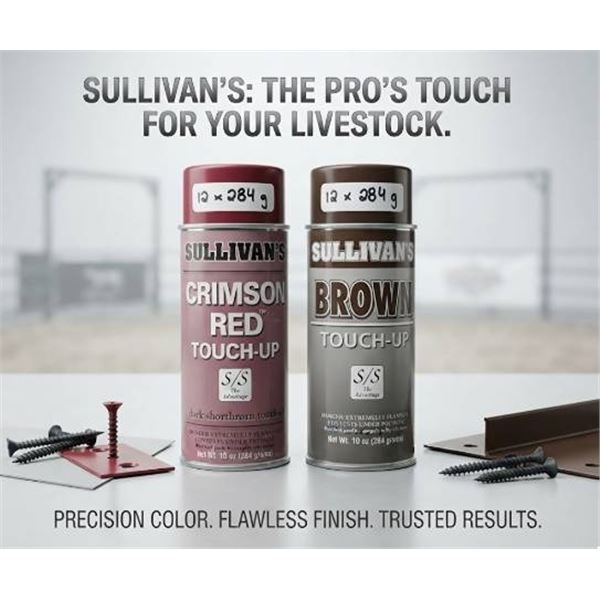Sullivan's Crimson Red Touch-Up 12 x 284g
