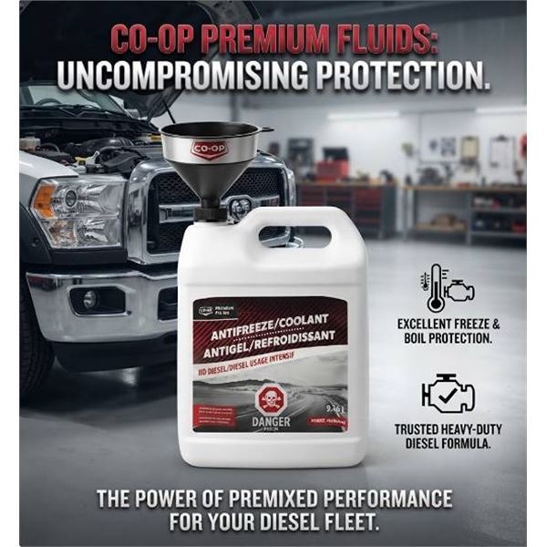 Co-op Diesel Antifreeze/Coolant 9.46L Jug