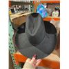 Image 4 : Stetson Black Felt Cowboy Hat Size 6 3/4 With Box